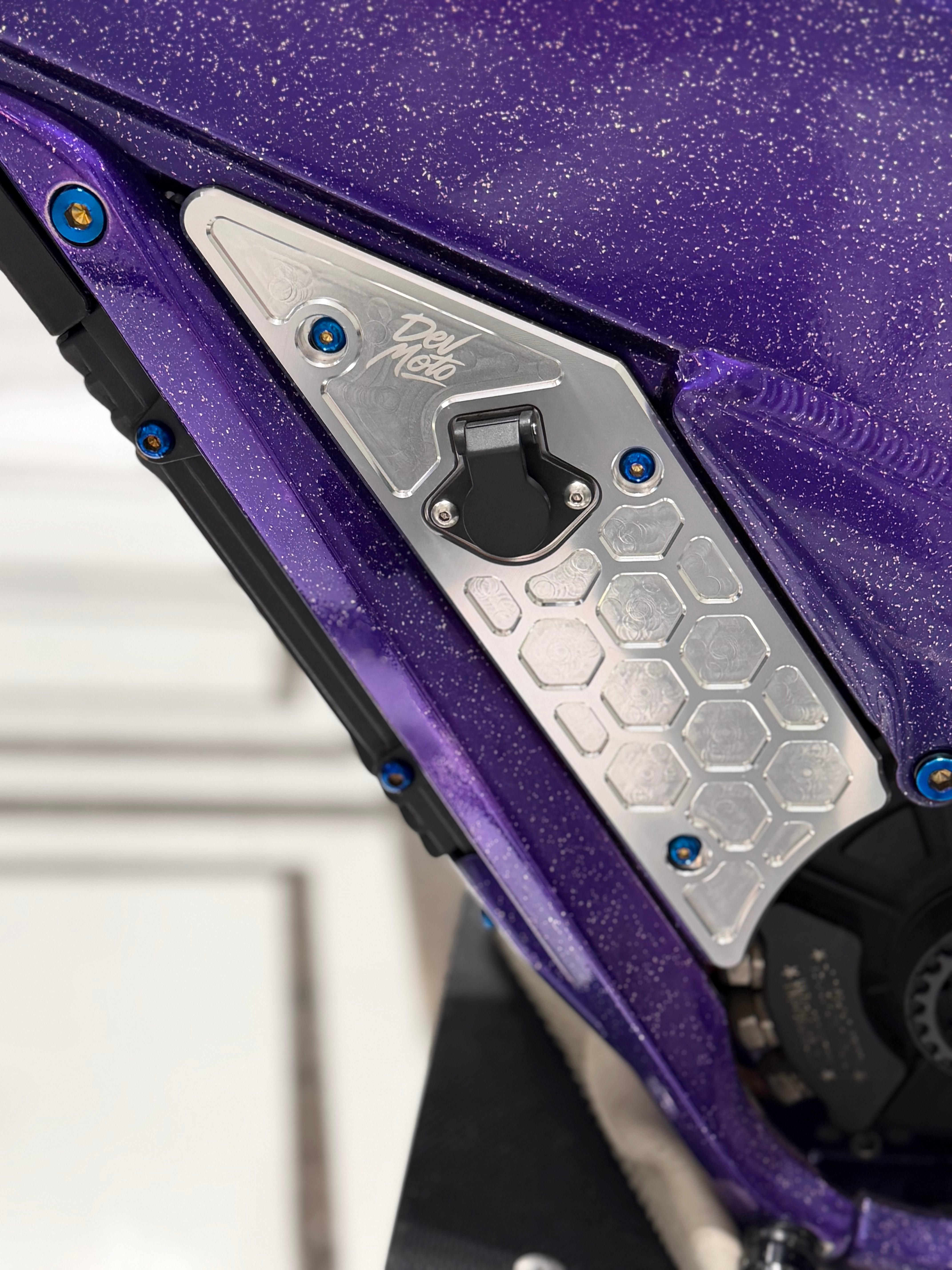 Talaria Side Panel Titanium Bolts (8 bolts) – DevMoto
