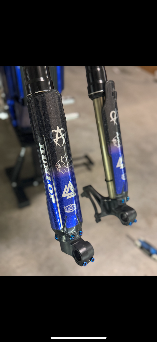 All Emoto Fork Guard Titanium bolts (set of 6)