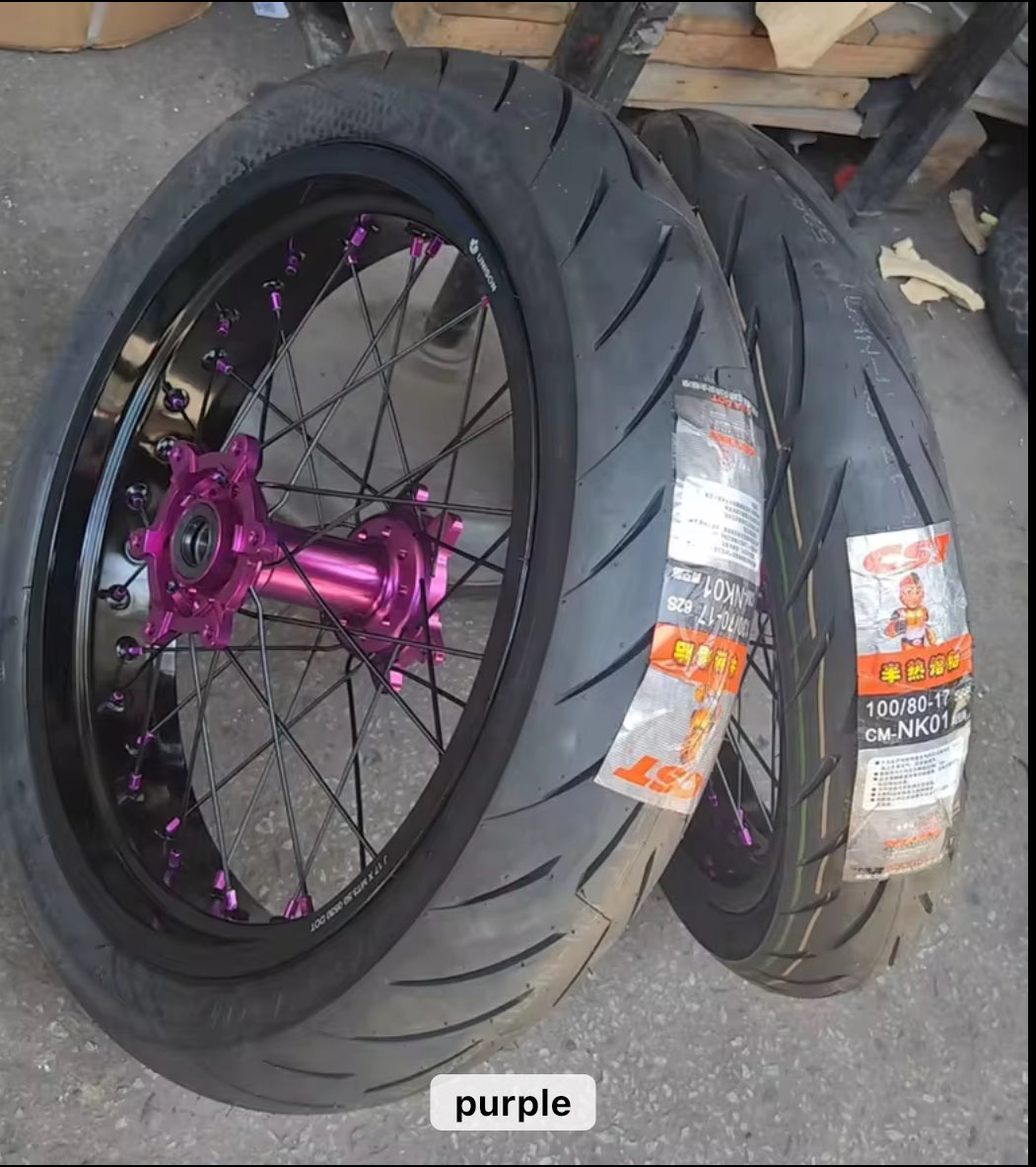 Surron Ultra Bee Super-Moto Wheel Set