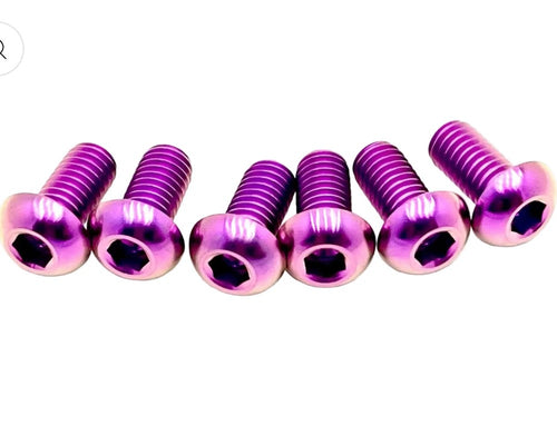 All Emoto Fork Guard Titanium bolts (set of 6)