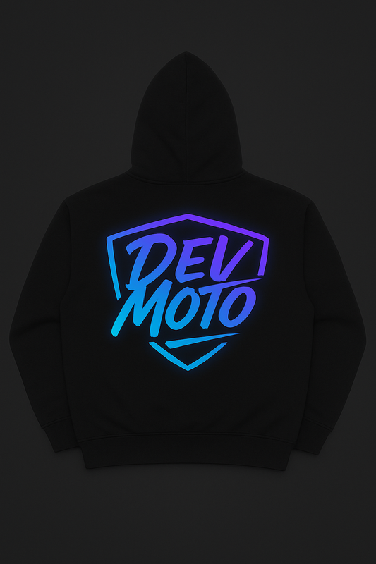 DevMoto Hoodie V2 ( 2-6  WEEK PRE ORDER )